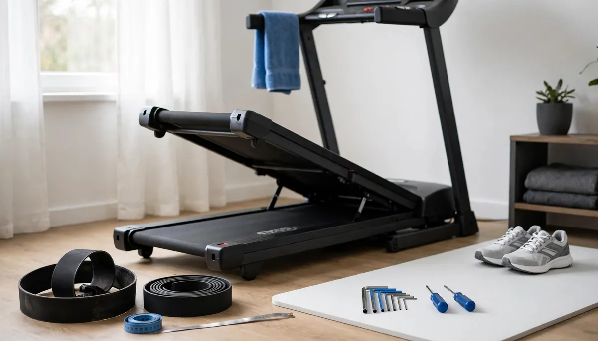 Changer la bande d'un tapis de course