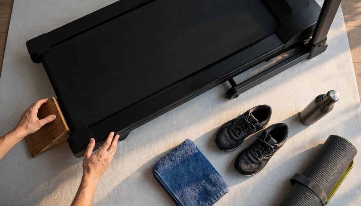 Comment incliner un tapis de course non inclinable