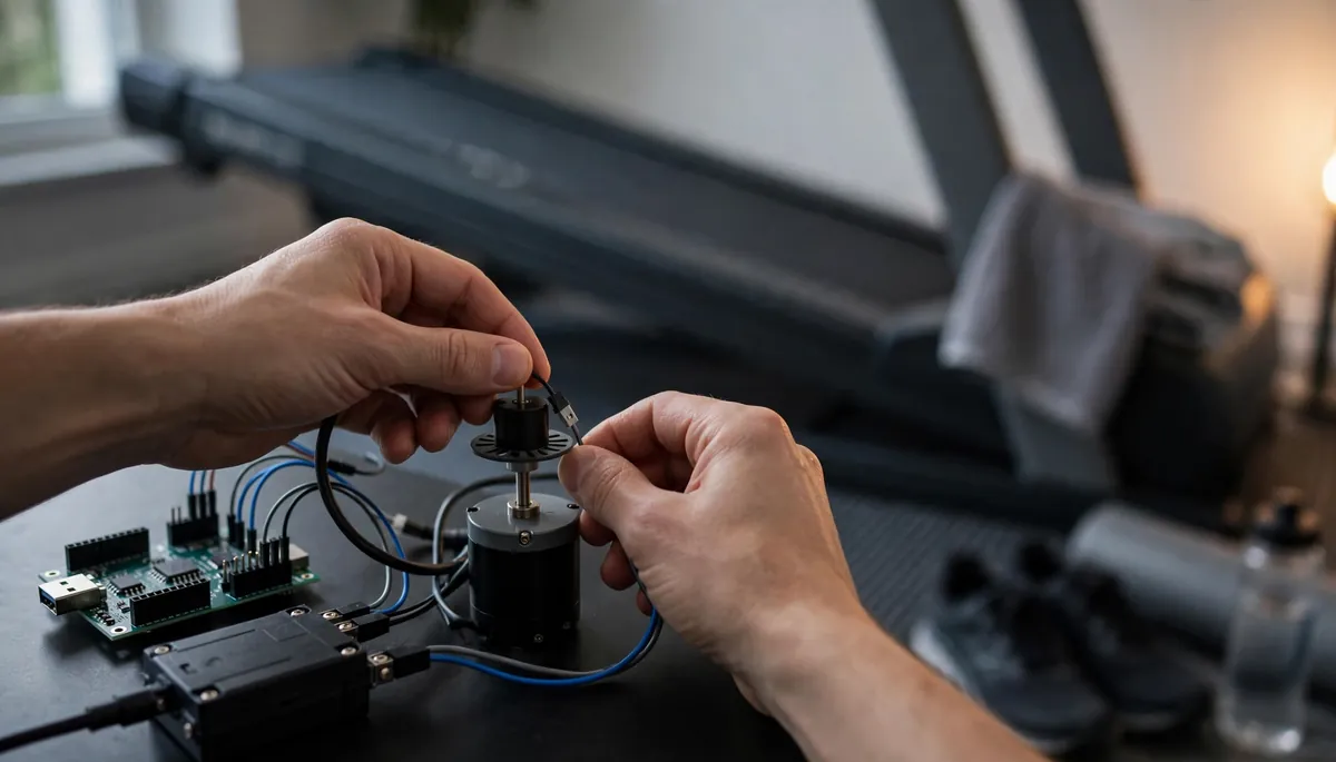 Programme arduino pour gérer moteur d un tapis de course