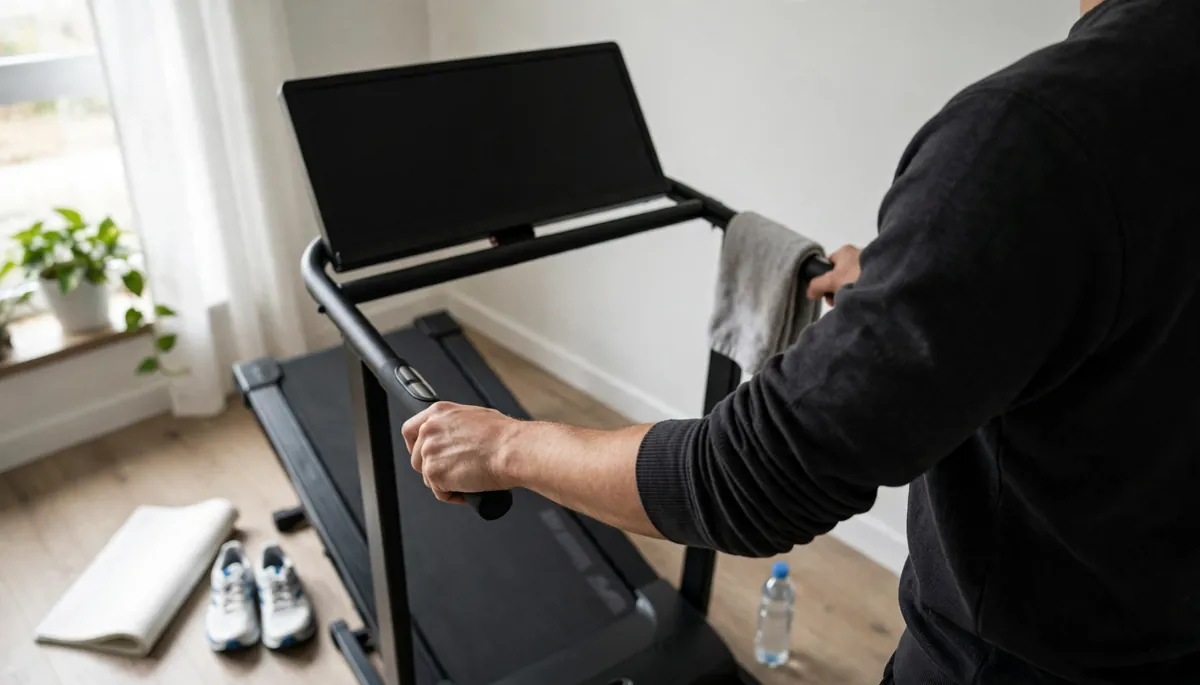Faut-il se tenir sur un tapis de course ?