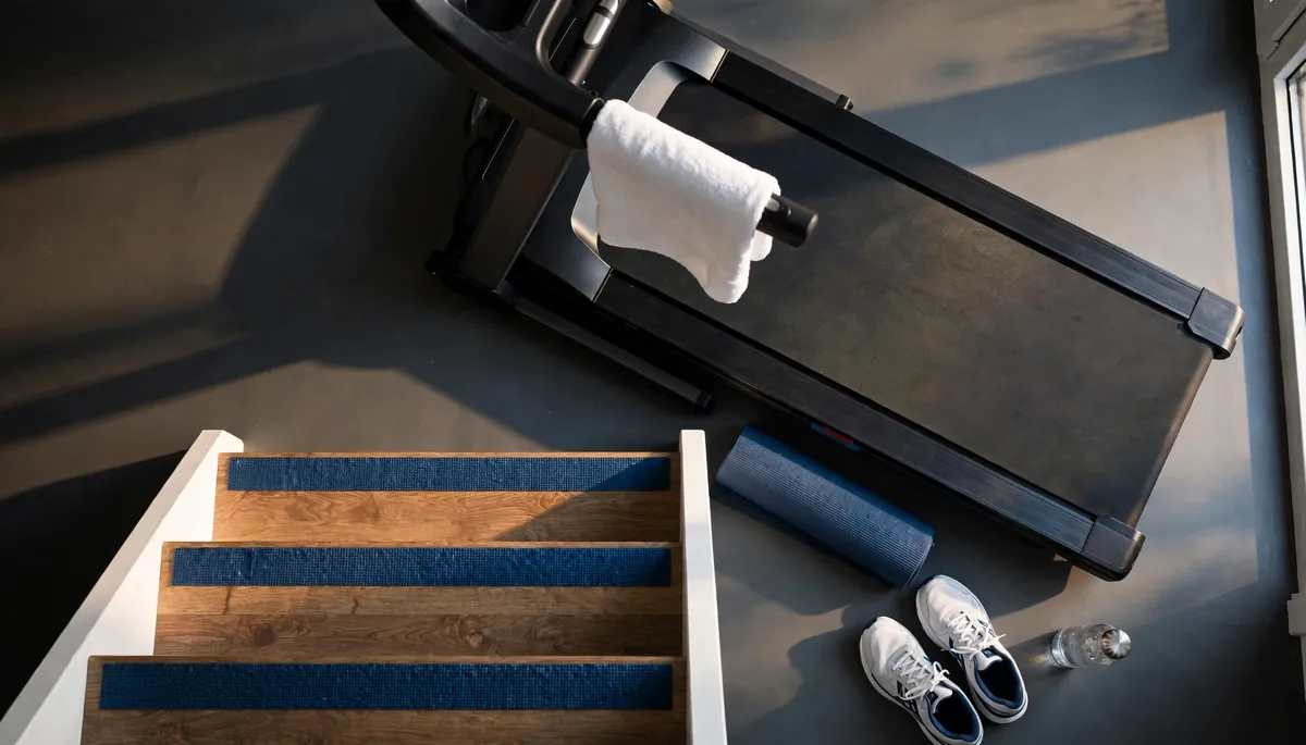 Tapis de marche et escalier, une association impossible