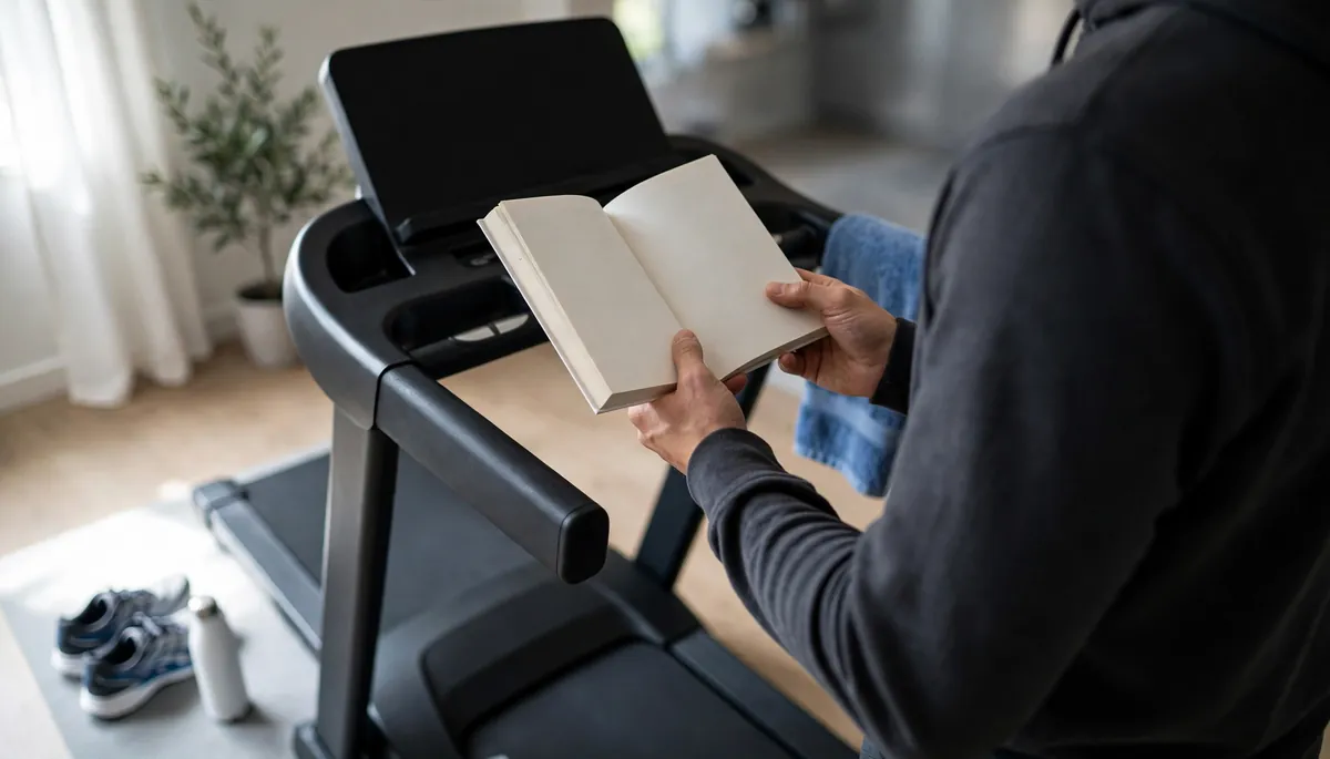 Tapis de marche pendant lecture, est-ce vraiment possible